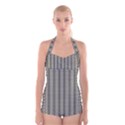 100 Dollars Boyleg Halter Swimsuit  View1