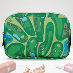 Golf Course Par Golf Course Green Copy Make Up Pouch (small) by Nexatart