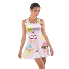 Eat Cupcakes Cotton Racerback Dress by WensdaiAmbrose