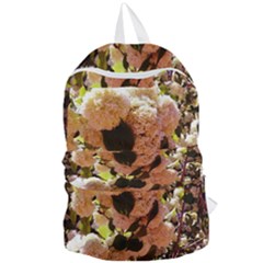 Yellow-pink Snowballs Foldable Lightweight Backpack by okhismakingart