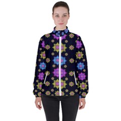 Wishing Up On The Most Beautiful Star Women s High Neck Windbreaker by pepitasart