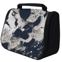 High Contrast Black And White Snowballs Full Print Travel Pouch (big) by okhismakingart