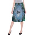 Surfboard With Dolphin Midi Beach Skirt View1