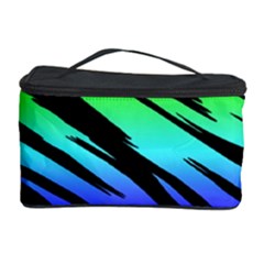 Tiger Rainbow Cosmetic Storage by ArtistRoseanneJones