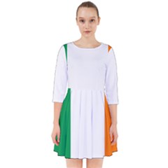 Flag Of Ireland Irish Flag Smock Dress by FlagGallery