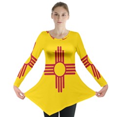 New Mexico Flag Long Sleeve Tunic  by FlagGallery