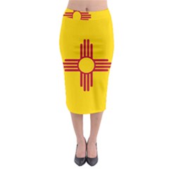 New Mexico Flag Midi Pencil Skirt by FlagGallery