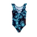 Fractal Spiral Abstract Pattern Art Kids  Frill Swimsuit View2