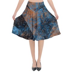 Rustictomorrow Flared Midi Skirt by designsbyamerianna