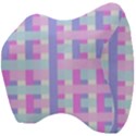 Gingham Nurserybaby Velour Head Support Cushion View4