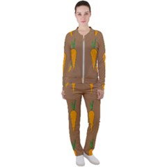 Healthy Fresh Carrot Casual Jacket And Pants Set by HermanTelo