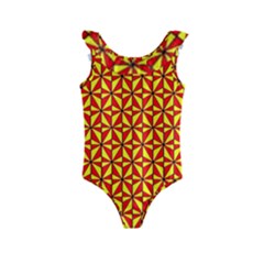 Rby-3-2 Kids  Frill Swimsuit by ArtworkByPatrick