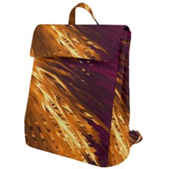 Lines Curlicue Fantasy Colorful Flap Top Backpack by Bajindul