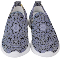 Mosaic Pattern Kids  Slip On Sneakers by Bajindul