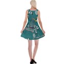 Slytherin Pattern Reversible Velvet Sleeveless Dress View2