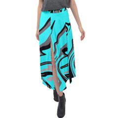 Idk Idk Idk Velour Split Maxi Skirt by designsbyamerianna