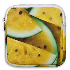 Sliced Watermelon Lot Mini Square Pouch by Pakrebo