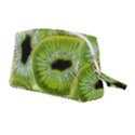 Sliced Kiwi Fruits Green Wristlet Pouch Bag (Medium) View2