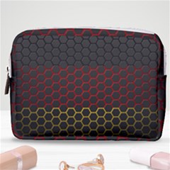 Germany Flag Hexagon Make Up Pouch (medium) by HermanTelo