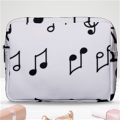 Piano Notes Music Make Up Pouch (large) by HermanTelo