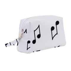 Piano Notes Music Wristlet Pouch Bag (medium) by HermanTelo