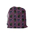 Gothic Girl Rose Mauve Pattern Drawstring Pouch (Large) View2