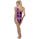 Gothic Girl Rose Light Pink Pattern To One Side Swimsuit View2