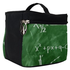 Mathematics Green Make Up Travel Bag (small) by snowwhitegirl