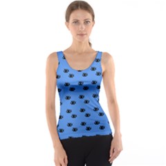 Blue Eyes Tank Top by snowwhitegirl