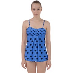 Blue Eyes Babydoll Tankini Set by snowwhitegirl