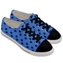 Blue Eyes Men s Low Top Canvas Sneakers View3