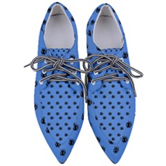 Blue Eyes Pointed Oxford Shoes by snowwhitegirl