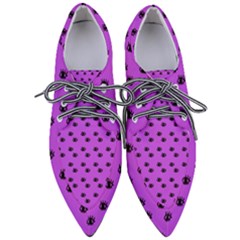 Purple Eyes Pointed Oxford Shoes by snowwhitegirl