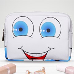 Smiley Face Laugh Comic Funny Make Up Pouch (medium) by Sudhe