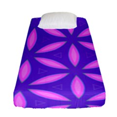 Purple Fitted Sheet (single Size) by HermanTelo