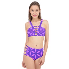 Purple Cage Up Bikini Set by HermanTelo