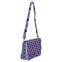 Triangle Seamless Shoulder Bag With Back Zipper by Mariart