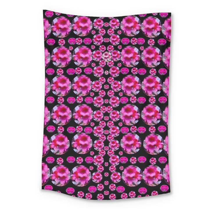 Floral To Be Happy Of In Soul And Mind Decorative Large Tapestry