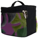 Tropical Greens Leaves Design Make Up Travel Bag (Big) View2