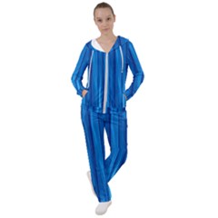 Textured Background Wood Logs Women s Tracksuit by Bajindul