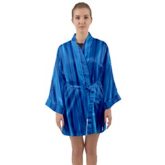 Textured Background Wood Logs Long Sleeve Kimono Robe by Bajindul