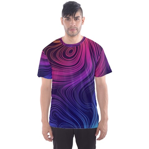 Abstract Pattern Art Men s Sports Mesh Tee by Sudhe