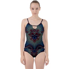 Abstract Abstract Art Artwork Star Cut Out Top Tankini Set by Pakrebo