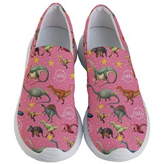 Dinosaurs Pattern Women s Lightweight Slip Ons by NiOng