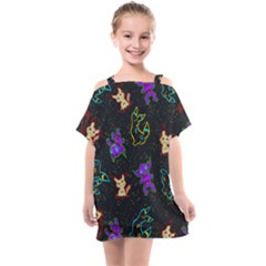 Mimi Kids  One Piece Chiffon Dress by Mezalola