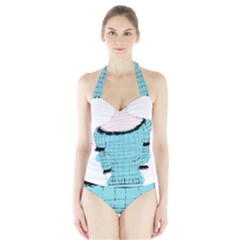 Elissa Halter Swimsuit by snowwhitegirl