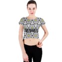 Hello Daisy Crew Neck Crop Top View1