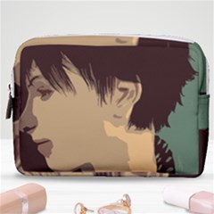 Punk Face Make Up Pouch (medium) by snowwhitegirl