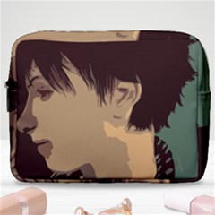 Punk Face Make Up Pouch (large) by snowwhitegirl