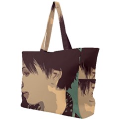 Punk Face Simple Shoulder Bag by snowwhitegirl